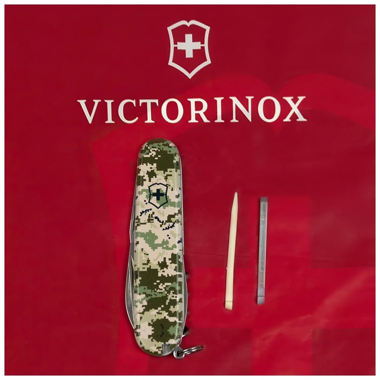 Ніж Victorinox Spartan Army 91 мм Піксель (1.3603.3_W3940p) - фото 6