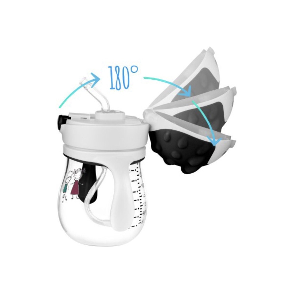 Поїльник-непроливайка Akuku сірий (A0034) - фото 4 Поїльник-непроливайка Akuku сірий (A0034) - фото 4