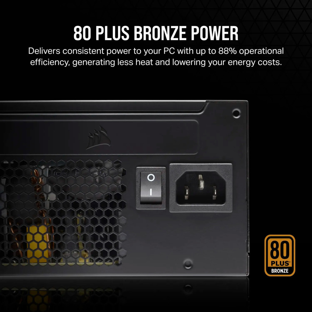 Блок живлення Corsair 750W CX750 (CP-9020279-EU) - фото 10 Блок живлення Corsair 750W CX750 (CP-9020279-EU) - фото 10