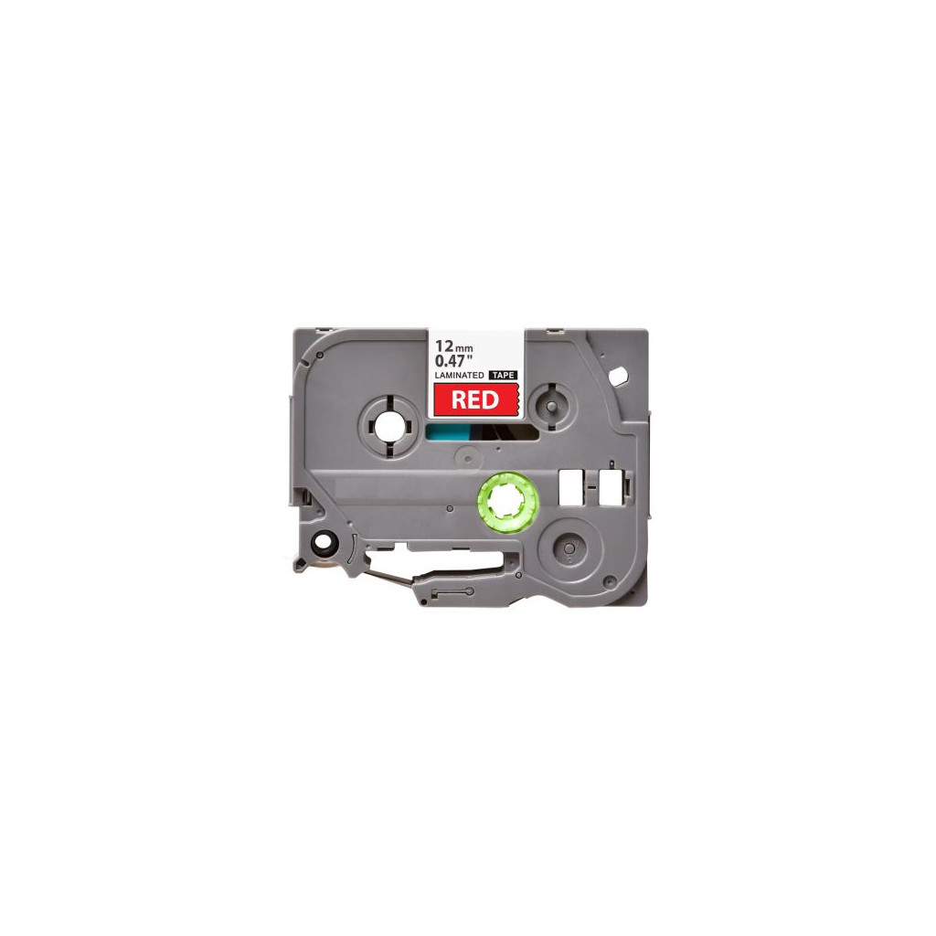 Стрічка для принтера етикеток UKRMARK B-T435P, ламінована, 12мм х 8м, white on red, аналог TZe435 (900784) - фото 2 Стрічка для принтера етикеток UKRMARK B-T435P, ламінована, 12мм х 8м, white on red, аналог TZe435 (900784) - фото 2