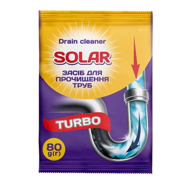 Засіб для прочищення труб Solar Household 80 г (4820269930117) - фото 1