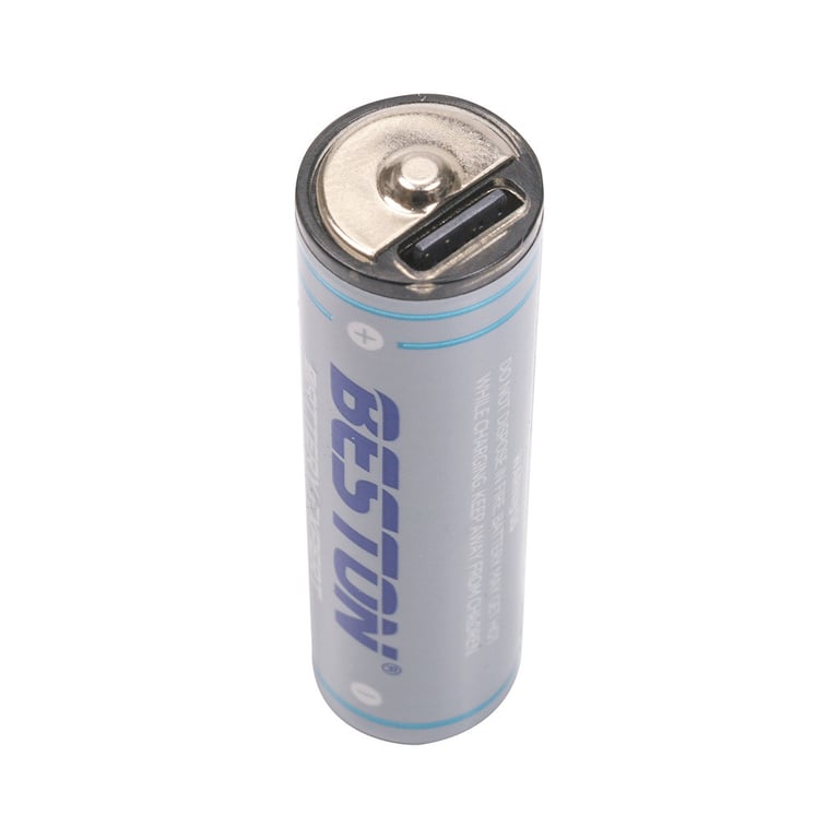 Акумулятор Beston AA USB Type-C 1460mAh 1.5V Li-ion * 4 (2AC-60/AA620265) - фото 3