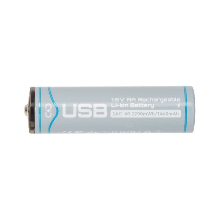 Акумулятор Beston AA USB Type-C 1460mAh 1.5V Li-ion * 4 (2AC-60/AA620265) - фото 4