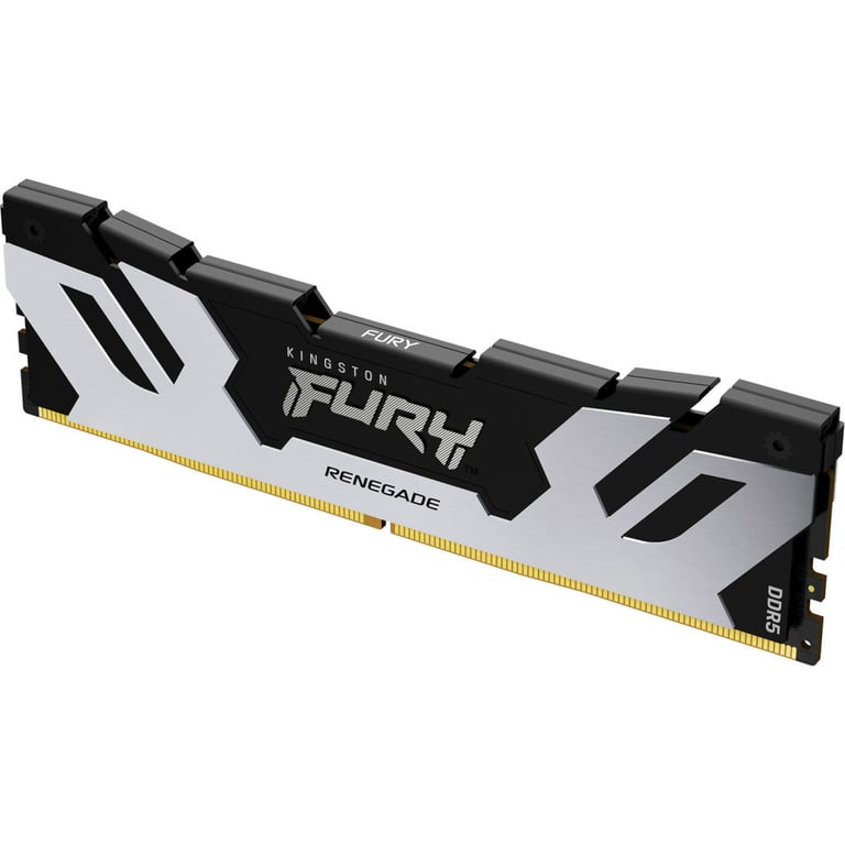 Модуль пам'яті для комп'ютера DDR5 16GB 6800 MHz Renegade Silver XPM Kingston Fury (ex.HyperX) (KF568C36RS-16) - фото 2