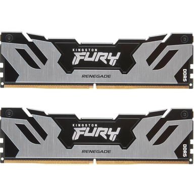 Модуль пам'яті для комп'ютера DDR5 64GB (2x32GB) 6400 MHz Renegade Silver XMP Kingston Fury (ex.HyperX) (KF564C32RSK2-64) - фото 1