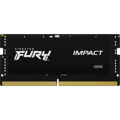 Модуль пам'яті для ноутбука SoDIMM DDR5 16GB 6000 MHz Impact XMP Kingston Fury (ex.HyperX) (KF560S38IB-16) - фото 1