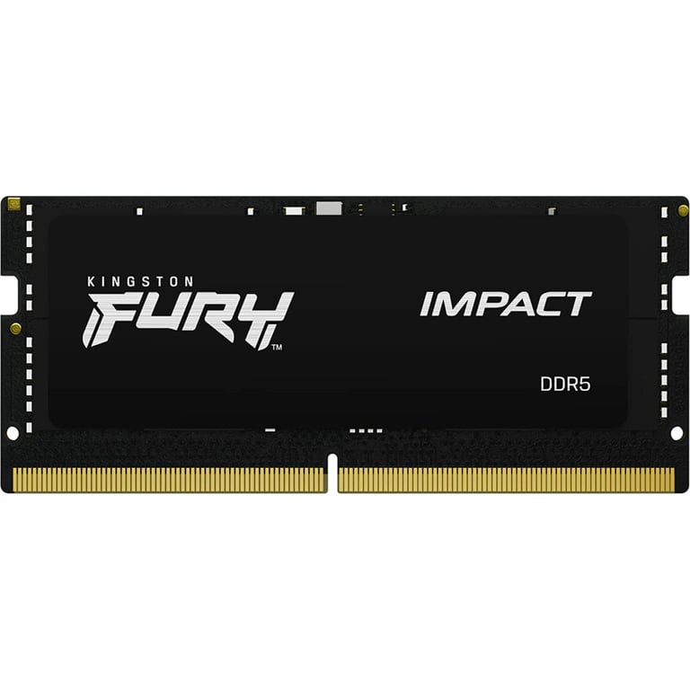 Модуль пам'яті для ноутбука SoDIMM DDR5 16GB 6000 MHz Impact XMP Kingston Fury (ex.HyperX) (KF560S38IB-16) - фото 1