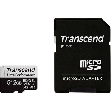 Карта пам'яті Transcend 512GB microSDXC class 10 UHS-I U3 A2 (TS512GUSD340S) - фото 1