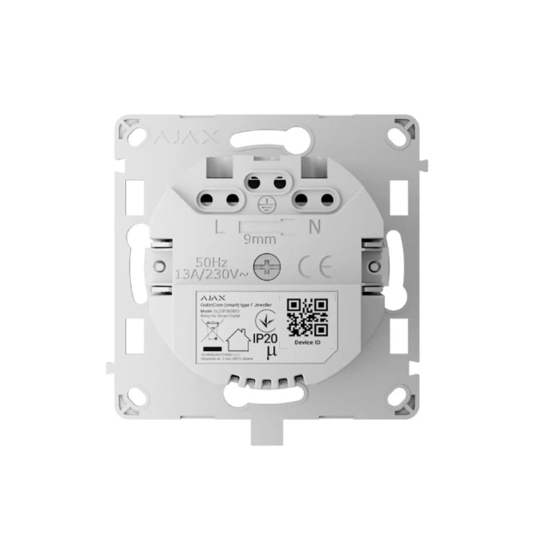 Розумна розетка Ajax OutletCore - фото 3