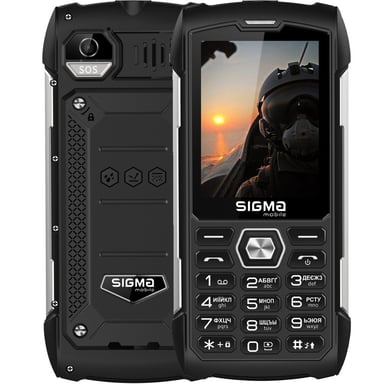 Мобільний телефон Sigma X-treme PK68 Black (4827798466711) - фото 1