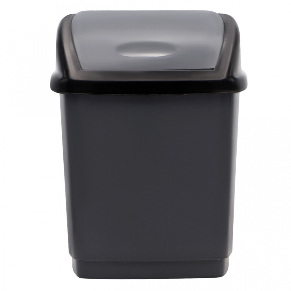 Контейнер для сміття Горизонт Домік Металік 16 л (гор-02037/металік) Контейнер для сміття Горизонт Домік Металік 16 л (гор-02037/металік)