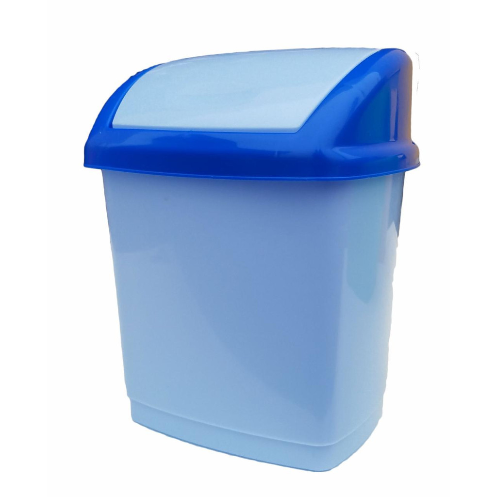 Контейнер для сміття Горизонт Домік Блакитний 9 л (гор-02036/блакитний) Контейнер для сміття Горизонт Домік Блакитний 9 л (гор-02036/блакитний)