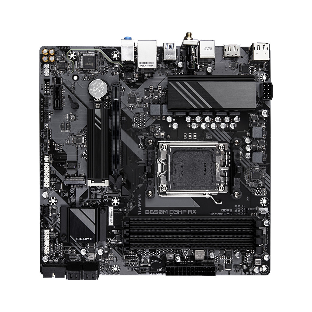 Материнська плата GIGABYTE B650M D3HP AX - фото 3 Материнська плата GIGABYTE B650M D3HP AX - фото 3