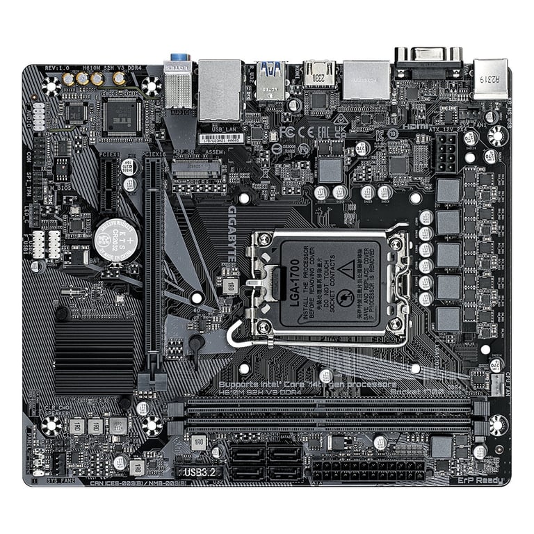 Материнська плата GIGABYTE H610M S2H V3 DDR4 - фото 3