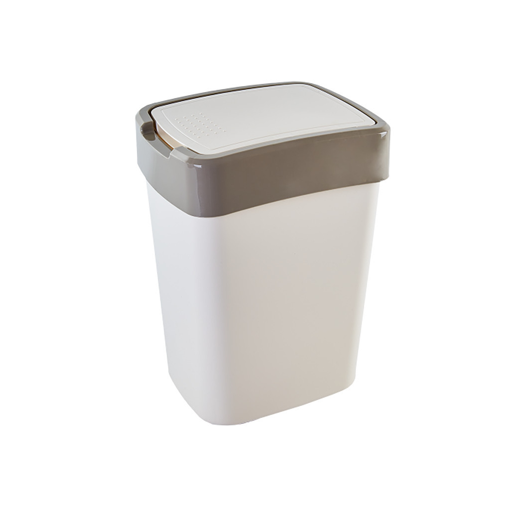 Контейнер для сміття Алеана Євро Біла троянда / какао 18 л (алн 122067/біла роза/какао) - фото 1 Контейнер для сміття Алеана Євро Біла троянда / какао 18 л (алн 122067/біла роза/какао) - фото 1