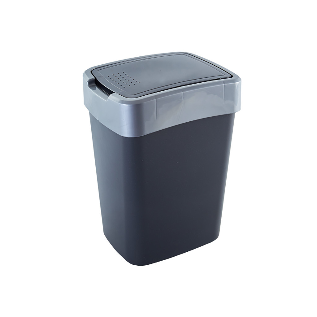 Контейнер для сміття Алеана Євро Граніт / сірий 45 л (алн 123068/граніт/сіре) - фото 1 Контейнер для сміття Алеана Євро Граніт / сірий 45 л (алн 123068/граніт/сіре) - фото 1