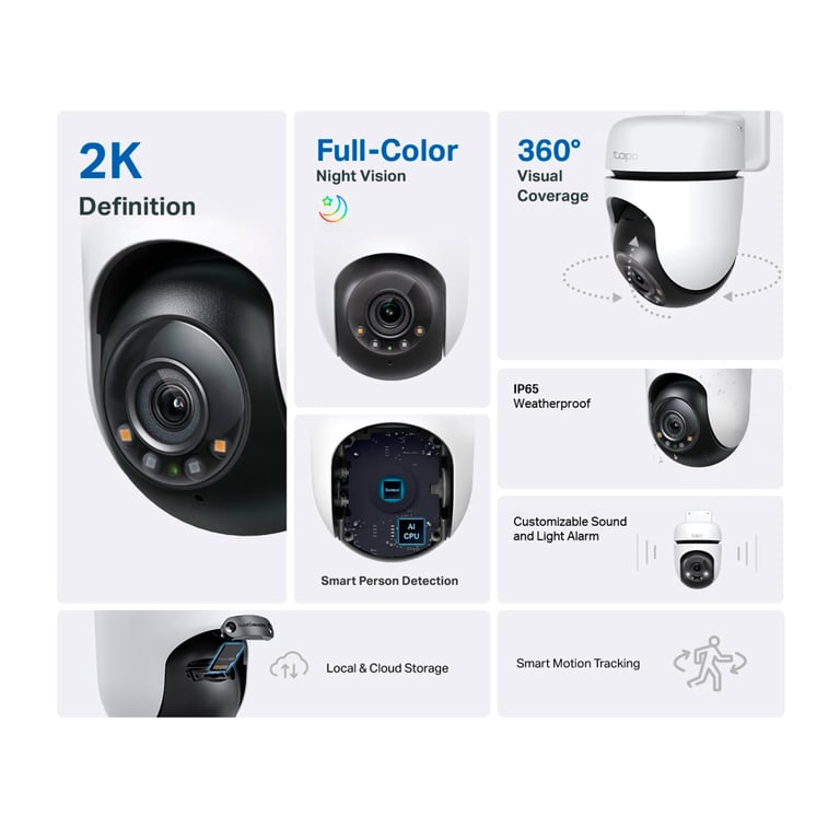 Камера відеоспостереження TP-Link TAPO-C510W - фото 3