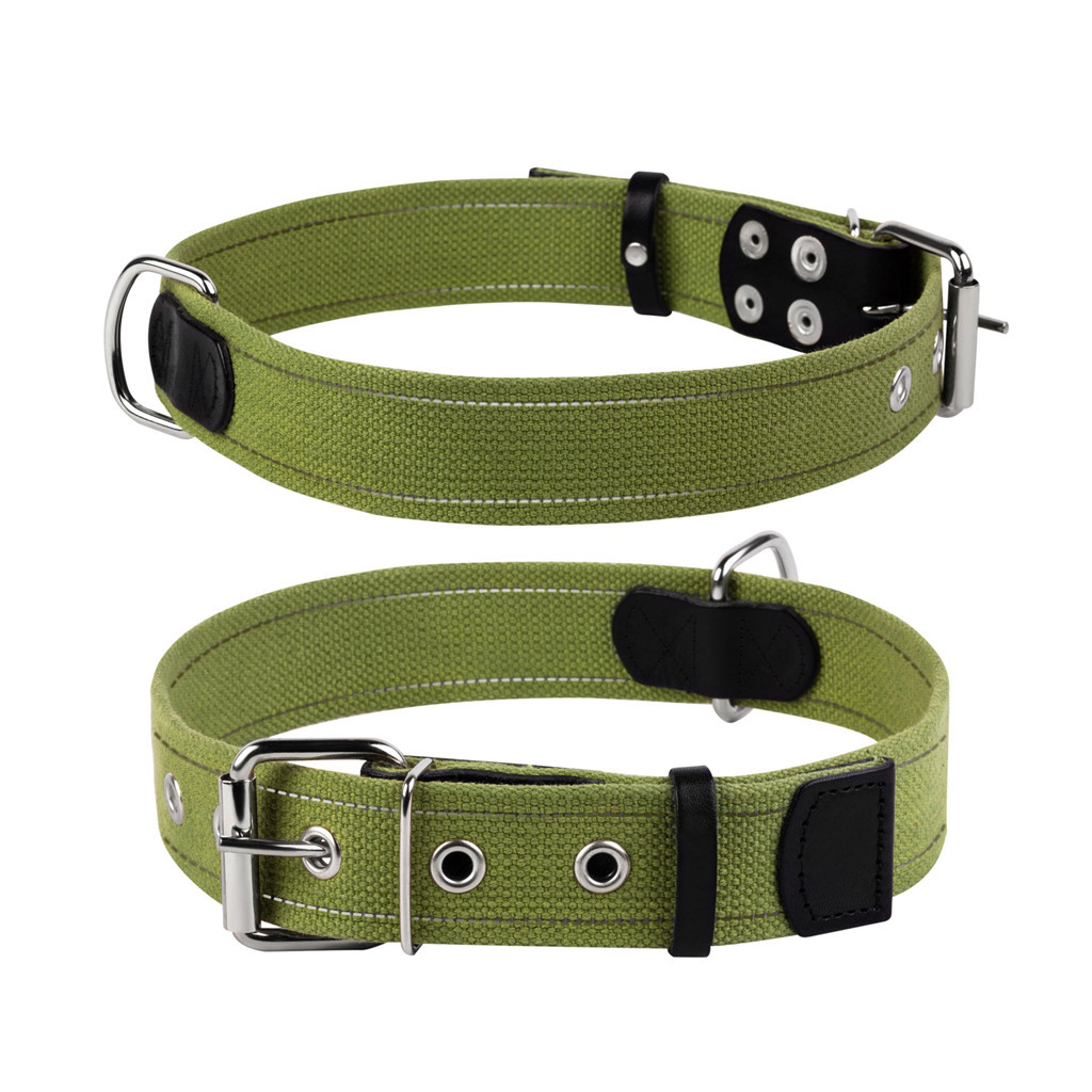 Нашийник для тварин Collar Брезент Ш 45 мм Д 56-71 см (0357) - фото 1