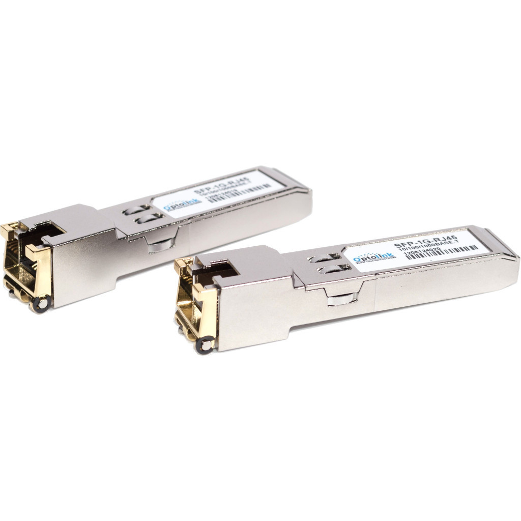 Модуль SFP RJ45-1Гбит/с Optolink (SFP-1G-RJ45-Optolink) - фото 1