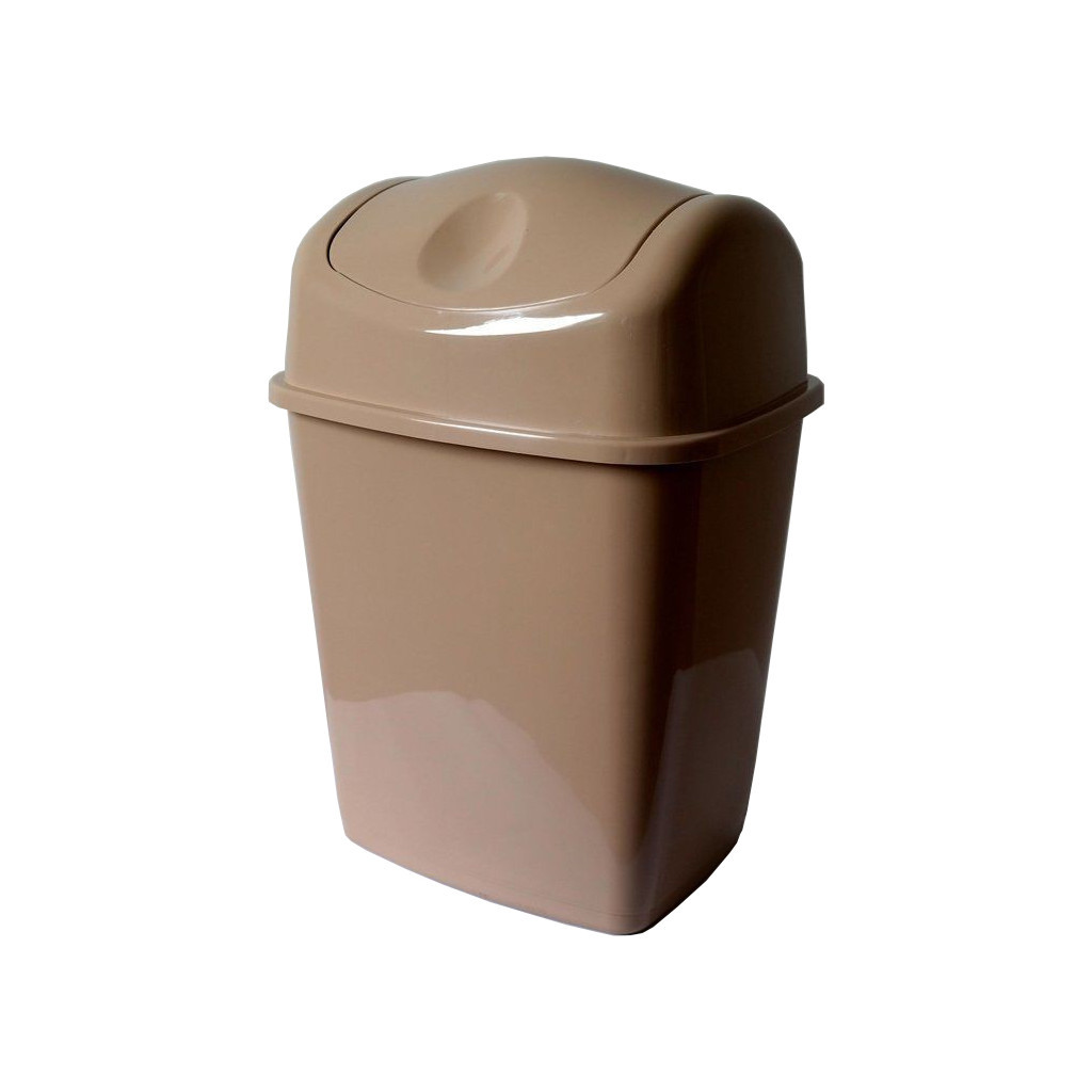 Контейнер для сміття ММ Пласт Бежевий 14 л (ММ 14/беж) Контейнер для сміття ММ Пласт Бежевий 14 л (ММ 14/беж)