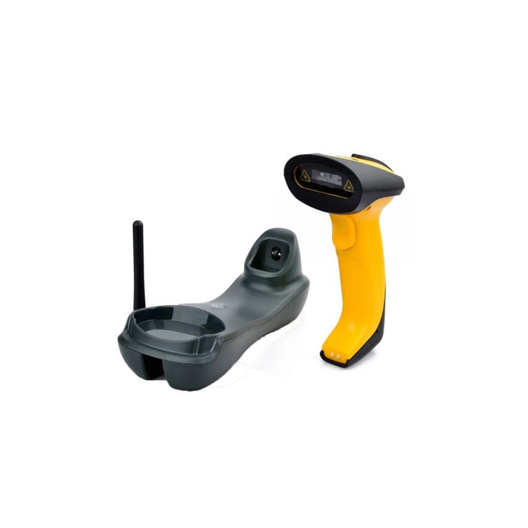 Сканер штрих-коду UKRMARK EV-W2503 2D, 433MHz, USB, IP64, stand, black/yellow (900769) - фото 1