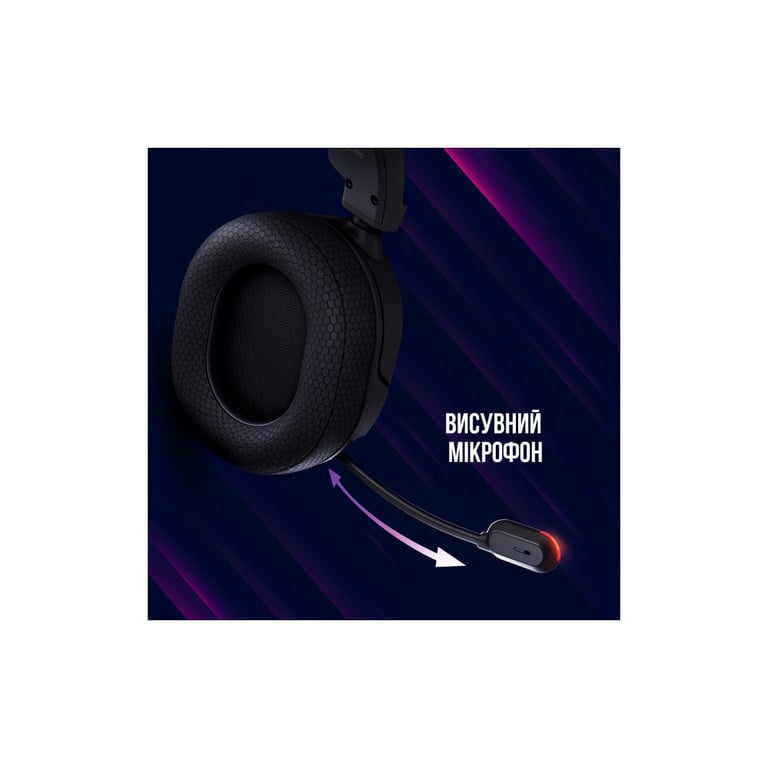 Навушники Lorgar Kaya 460 Gaming RGB USB Black (LRG-GHS460) - фото 10