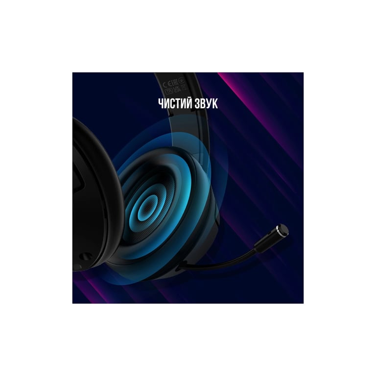 Навушники Lorgar Noah 101 Gaming 3.5 мм Black (LRG-GHS101B) - фото 7