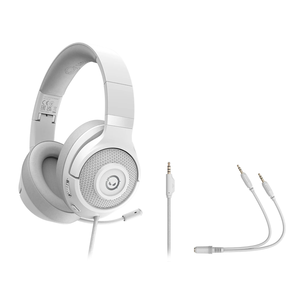 Навушники Lorgar Noah 101 Gaming 3.5 мм White (LRG-GHS101W) - фото 6 Навушники Lorgar Noah 101 Gaming 3.5 мм White (LRG-GHS101W) - фото 6