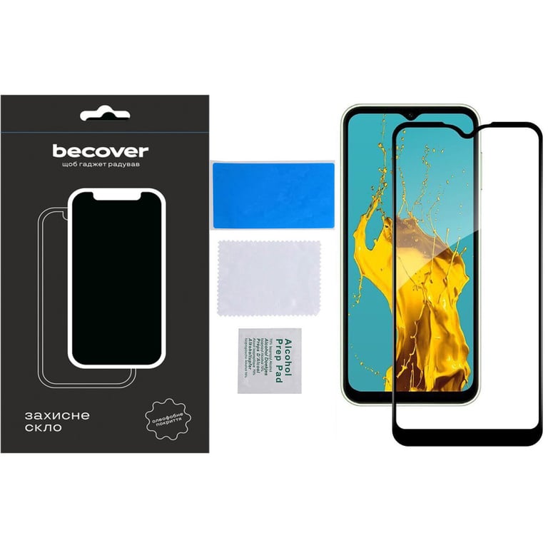 Скло захисне BeCover Samsung Galaxy A15 4G SM-A155/A15 5G SM-A156 Black (710511) - фото 4