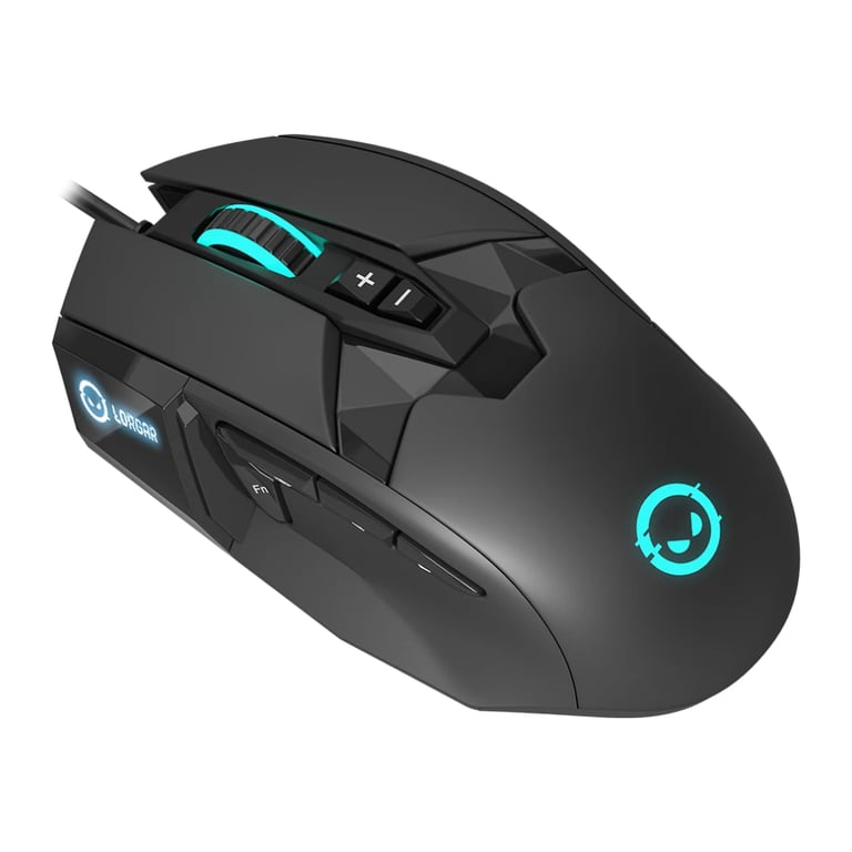 Мишка Lorgar Stricter 579 RGB USB Black (LRG-GMS579) - фото 2