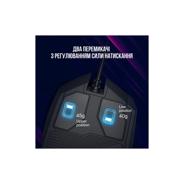 Мишка Lorgar Stricter 579 RGB USB Black (LRG-GMS579) - фото 8