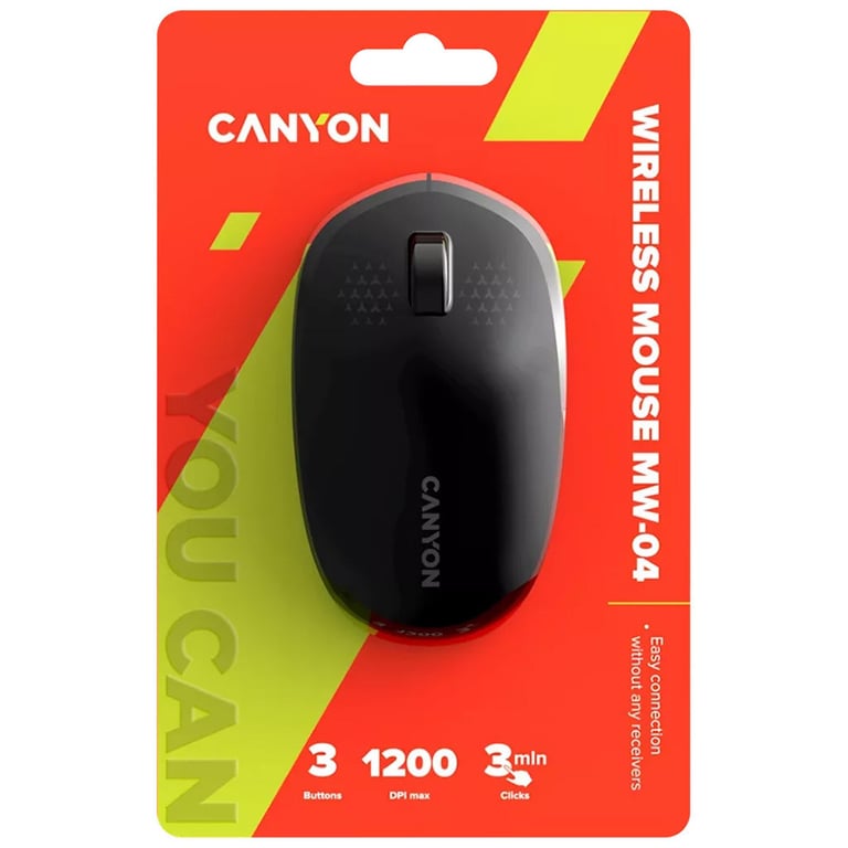 Мишка Canyon MW-04 Bluetooth Black (CNS-CMSW04B) - фото 6