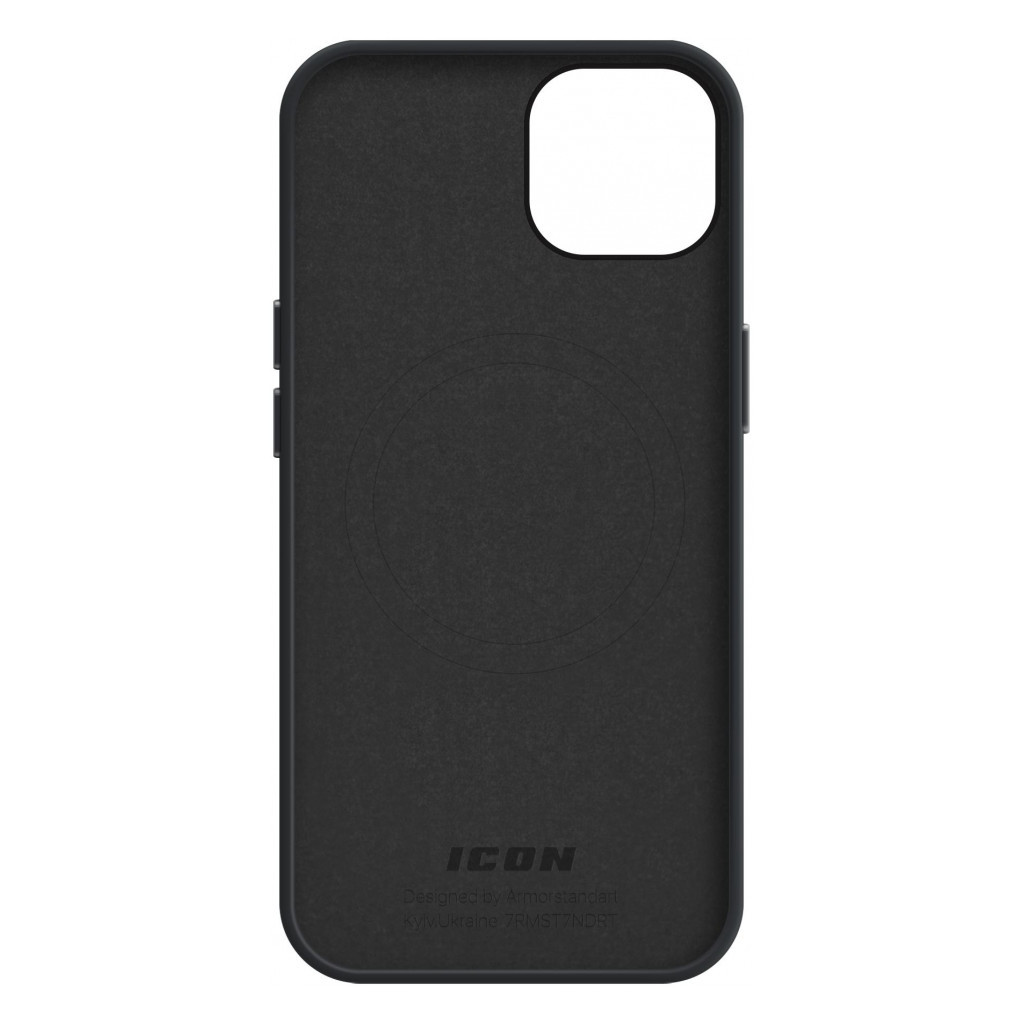 Чохол до мобільного телефона Armorstandart ICON2 MagSafe Apple iPhone 15 Black (ARM72729) - фото 2 Чохол до мобільного телефона Armorstandart ICON2 MagSafe Apple iPhone 15 Black (ARM72729) - фото 2
