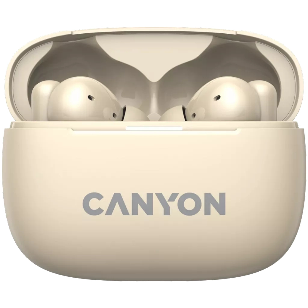 Навушники Canyon TWS-10 OnGo ANC ENC Beige (CNS-TWS10BG) - фото 2