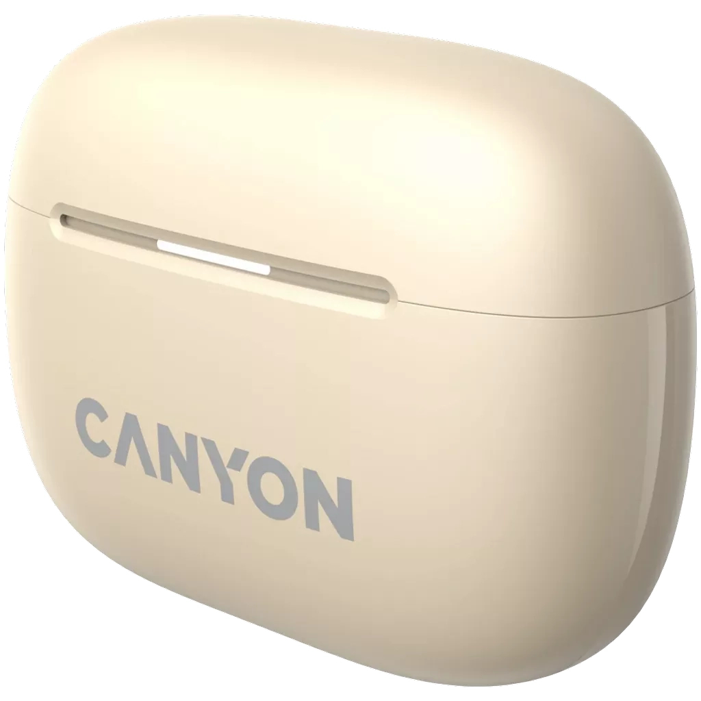 Навушники Canyon TWS-10 OnGo ANC ENC Beige (CNS-TWS10BG) - фото 6