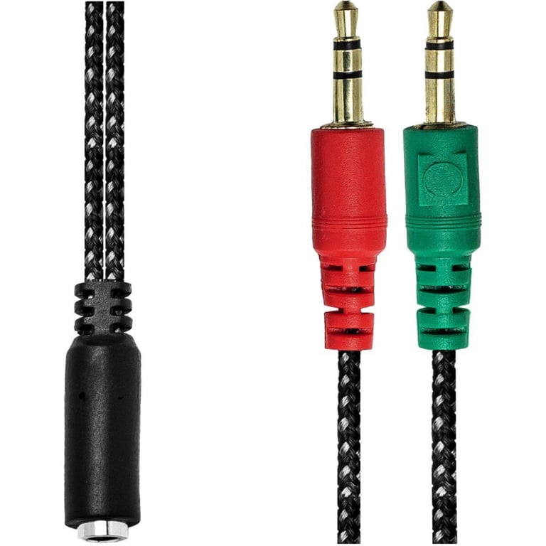 Перехідник XoKo AC-007 2x3.5-мм jack(F) - 3.5-мм 4pin jack(M) (XOKO AC-007) - фото 4