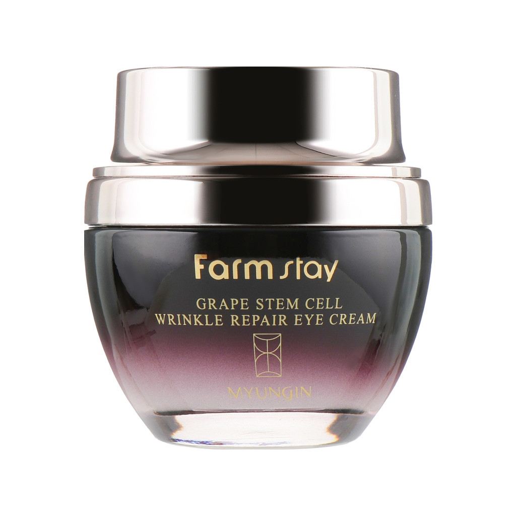 Крем для шкіри навколо очей FarmStay Grape Stem Cell Wrinkle Repair Eye Cream З фітостовбуровими клітинами винограду 50 мл (8809317284880) - фото 1 Крем для шкіри навколо очей FarmStay Grape Stem Cell Wrinkle Repair Eye Cream З фітостовбуровими клітинами винограду 50 мл (8809317284880) - фото 1