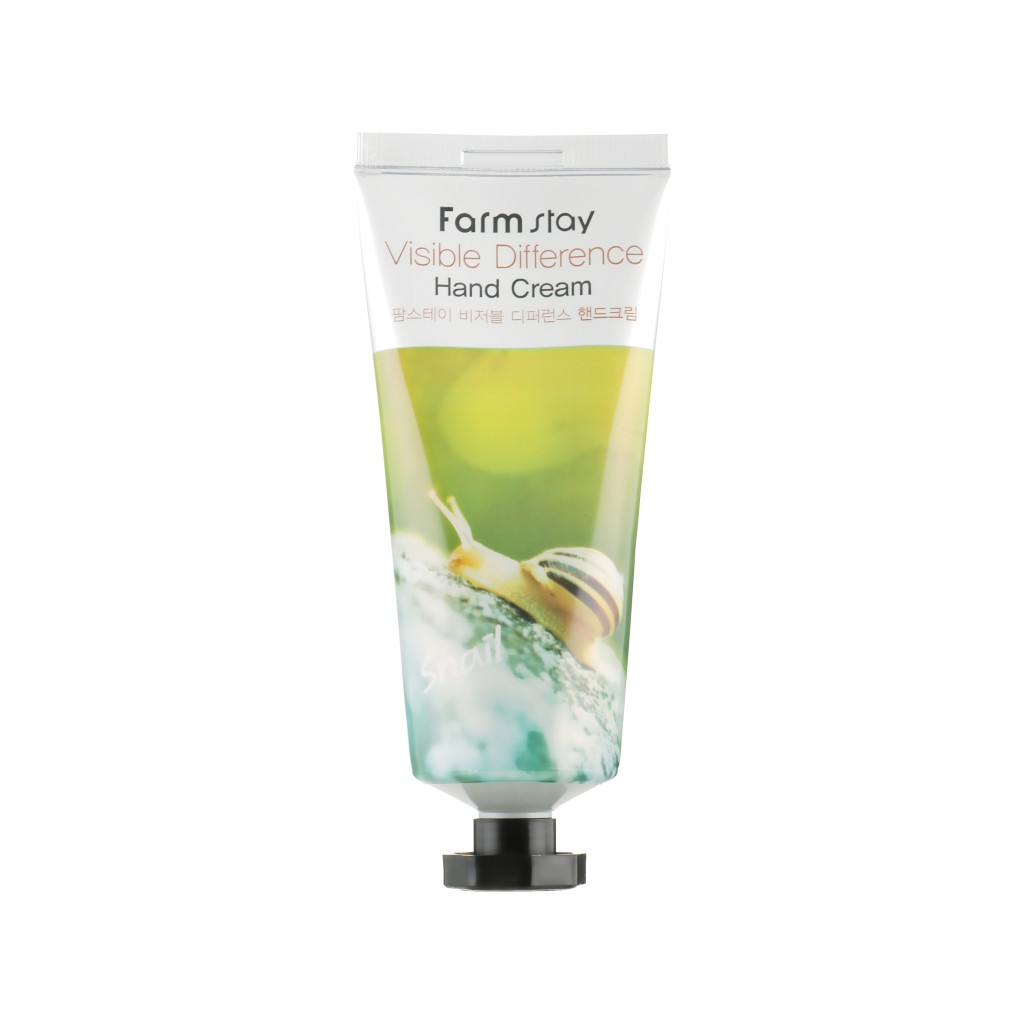 Крем для рук FarmStay Visible Difference Hand Cream Snail З муцином равлика 100 г (8809338560055) - фото 1 Крем для рук FarmStay Visible Difference Hand Cream Snail З муцином равлика 100 г (8809338560055) - фото 1
