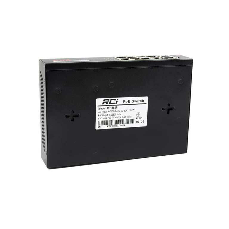 Комутатор мережевий RCI RS1108P - фото 4