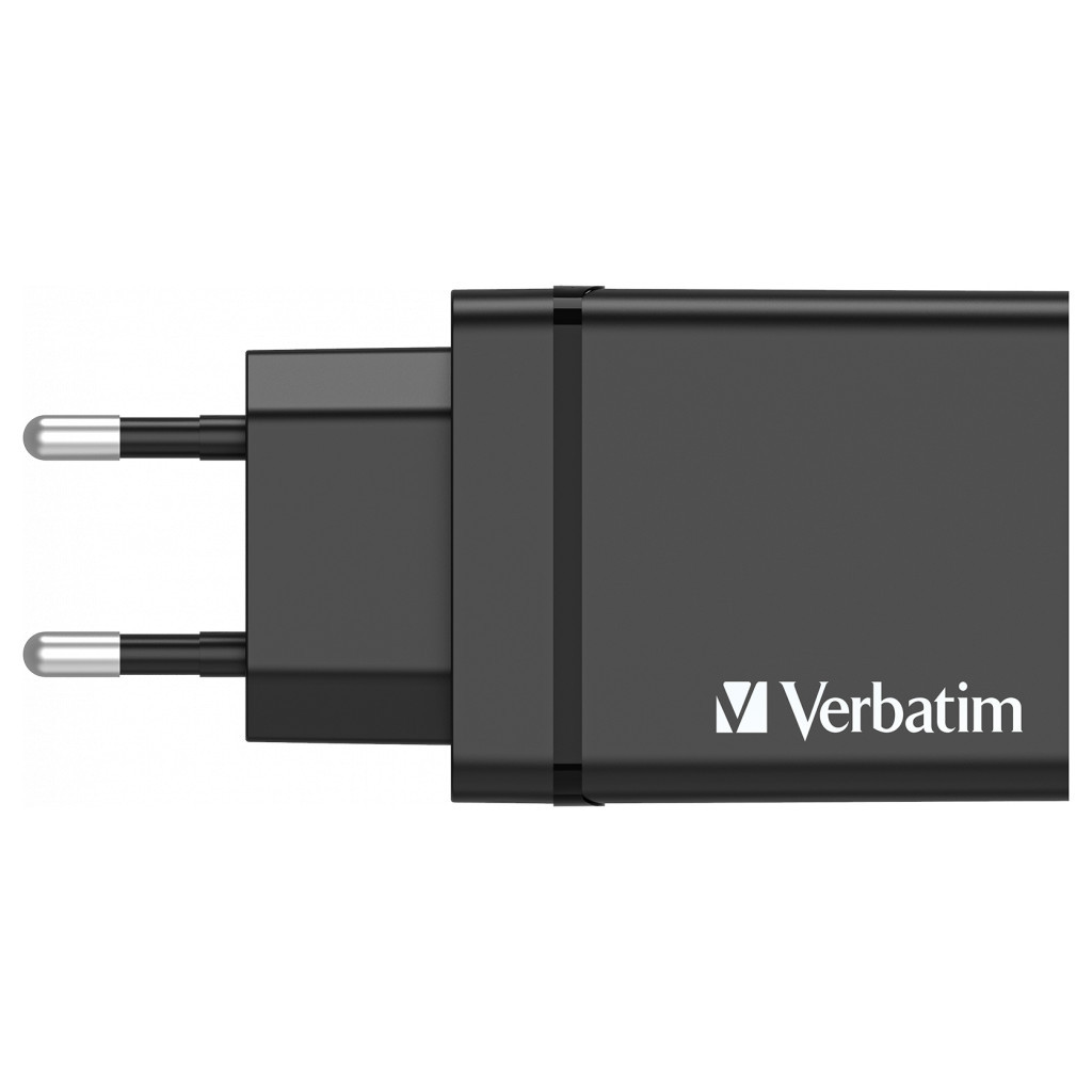 Зарядний пристрій Verbatim USB 30W PD3.0 4-ports black (49700) - фото 5 Зарядний пристрій Verbatim USB 30W PD3.0 4-ports black (49700) - фото 5