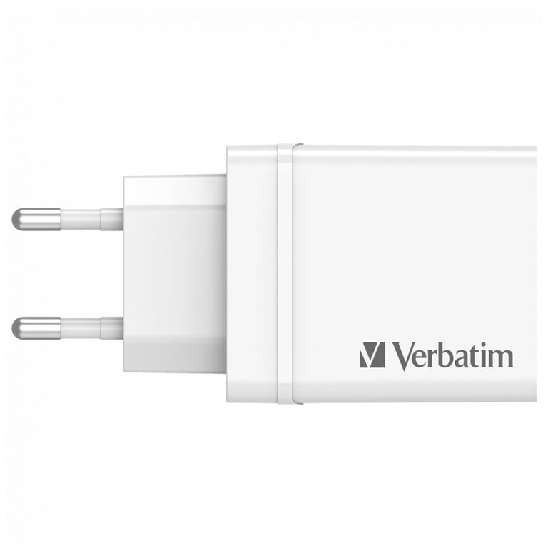 Зарядний пристрій Verbatim USB 30W PD3.0 4-ports white (49701) - фото 5