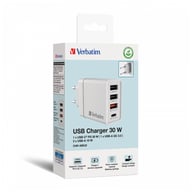 Зарядний пристрій Verbatim USB 30W PD3.0 4-ports white (49701) - фото 7