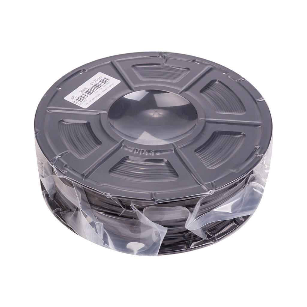 Пластик для 3D-принтера PowerPlant ABS, 1.75 мм, 1kg, black (PT812851) Пластик для 3D-принтера PowerPlant ABS, 1.75 мм, 1kg, black (PT812851)