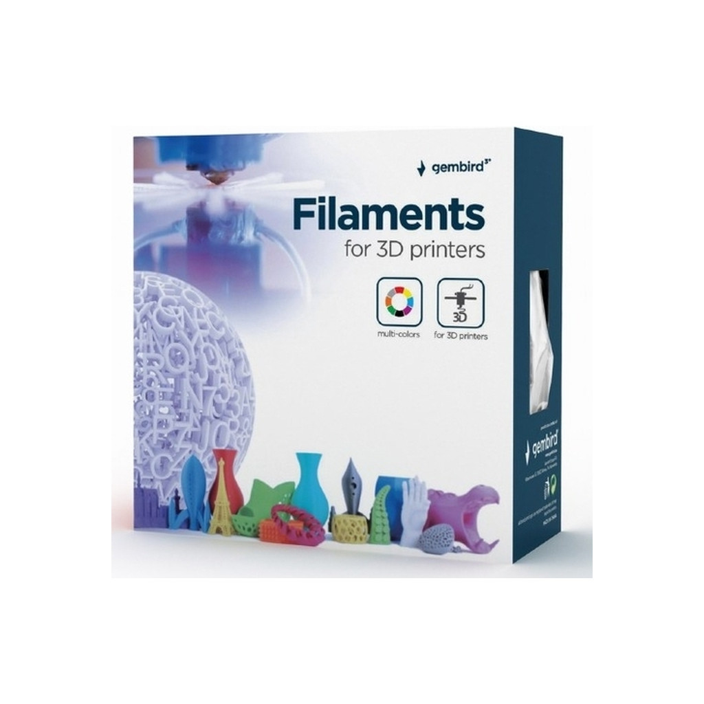 Пластик для 3D-принтера Gembird ABS, 1.75 мм, 0.6 kg, green (3DP-ABS1.75-02-G) - фото 4 Пластик для 3D-принтера Gembird ABS, 1.75 мм, 0.6 kg, green (3DP-ABS1.75-02-G) - фото 4