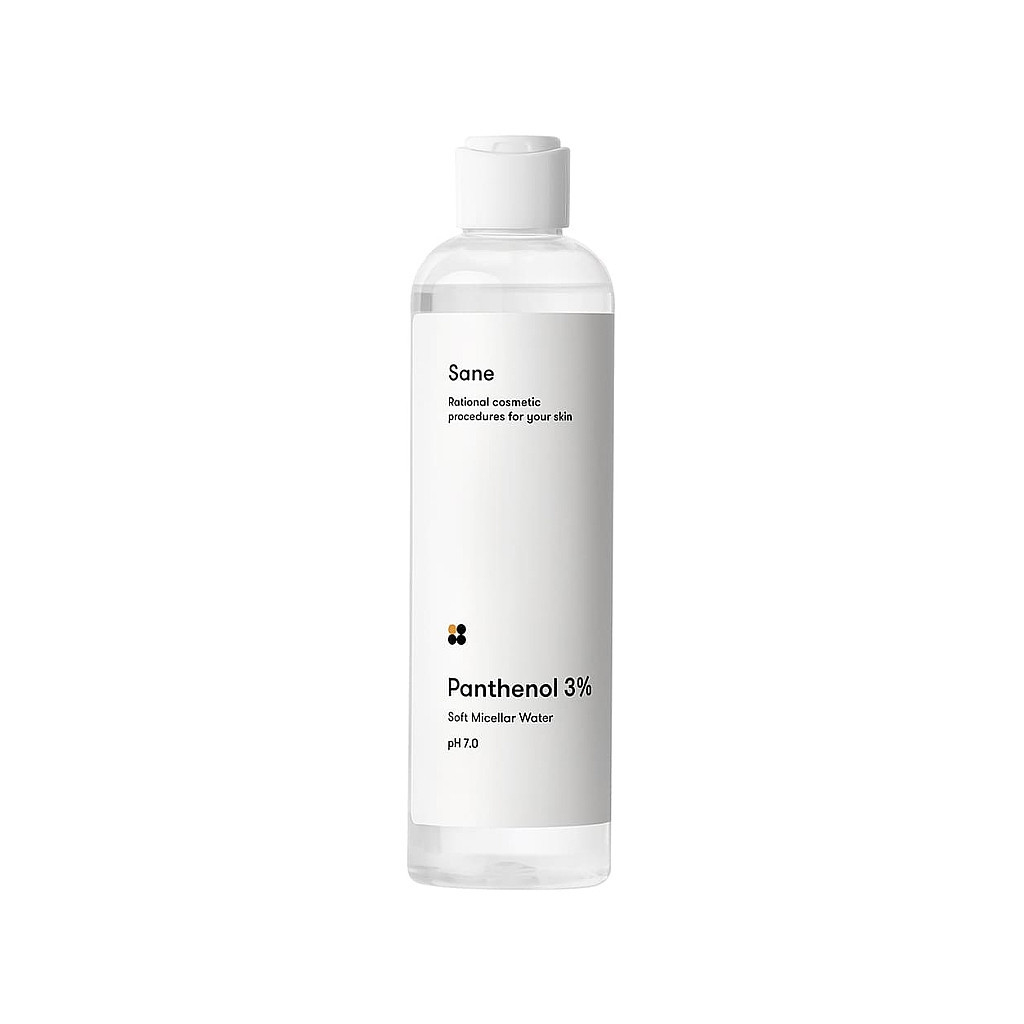 Міцелярна вода Sane Panthenol 3% Soft Micellar Water З пантенолом Для чутливої шкіри 250 мл (4820266830366) Міцелярна вода Sane Panthenol 3% Soft Micellar Water З пантенолом Для чутливої шкіри 250 мл (4820266830366)