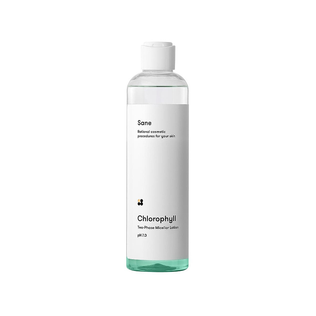 Міцелярна вода Sane Chlorophyll Two-Phase Micellar Lotion Двофазна 250 мл (4820266830342) Міцелярна вода Sane Chlorophyll Two-Phase Micellar Lotion Двофазна 250 мл (4820266830342)