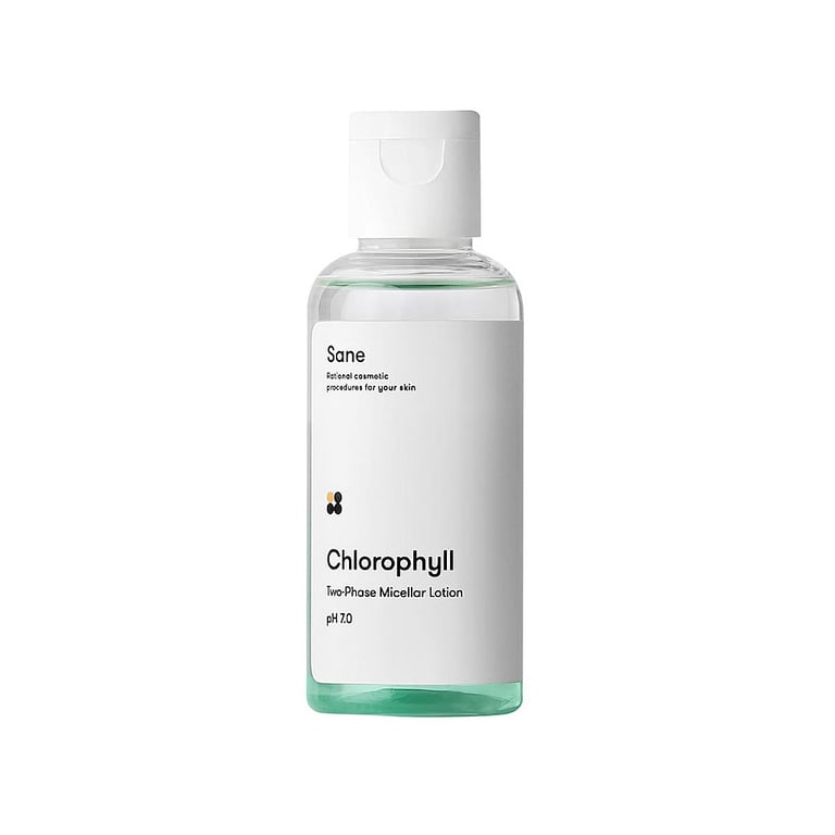 Міцелярна вода Sane Chlorophyll Two-Phase Micellar Lotion Двофазна 50 мл (4820266830335) - фото 1
