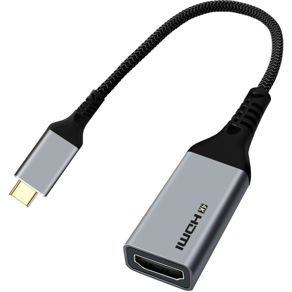 Перехідник USB-C to HDMI 4K 60Hz Cablexpert (A-CM-HDMIF4K) - фото 1