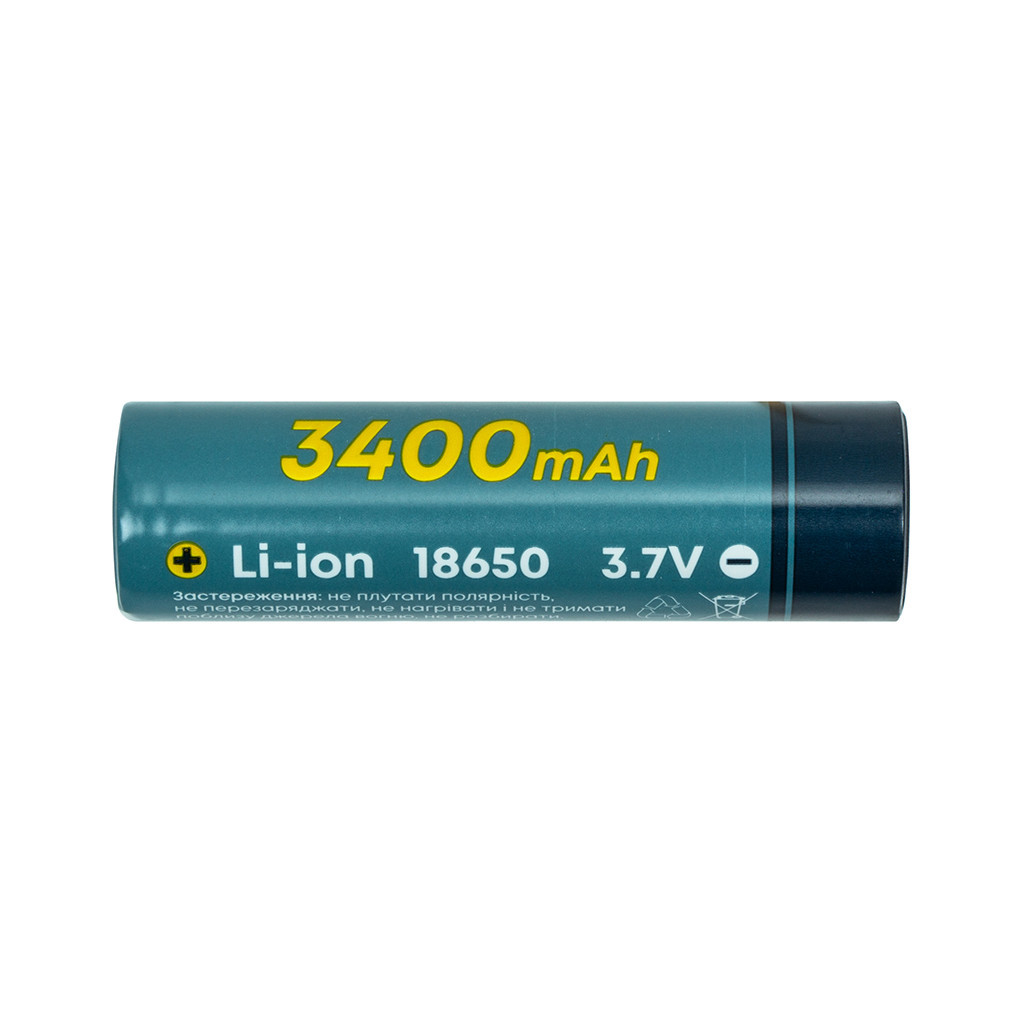 Акумулятор 18650 Li-Ion 3400 mAh 3.7V 1C PowerPlant (AA620234)