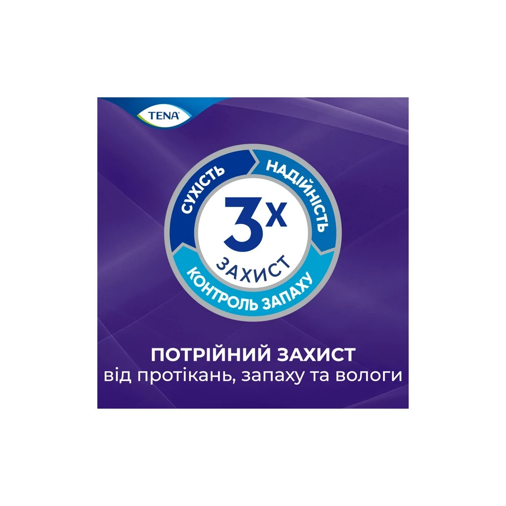 Підгузки для дорослих Tena Pants Plus Night Extra Large 10 шт (7322542133569) - фото 6 Підгузки для дорослих Tena Pants Plus Night Extra Large 10 шт (7322542133569) - фото 6